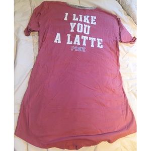 VS PINK sleep shirt